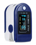 Medyczny PULSOKSYMETR napalcowy pulsometr + PRZYŁBICA
