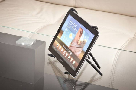 Uchwyt pająk na tablet - czarny