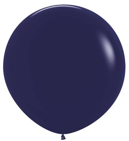 Balon Kula Sempertex Solid 36 cali 1 szt. Navy Blue