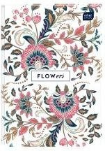 Brulion Zeszyt A4 96 kartkowy w linie mix wzorów