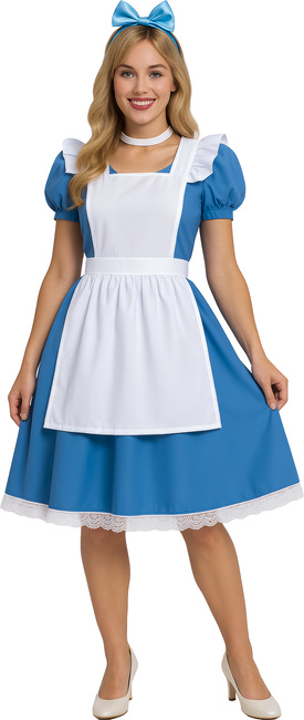 Strój damski Alicja w Krainie Czarów