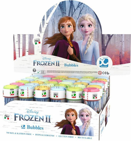 Małe bańki mydlane 60 ml Frozen 2