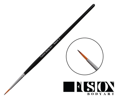 Pędzel do malowania twarzy i ciała FUSION Round 2