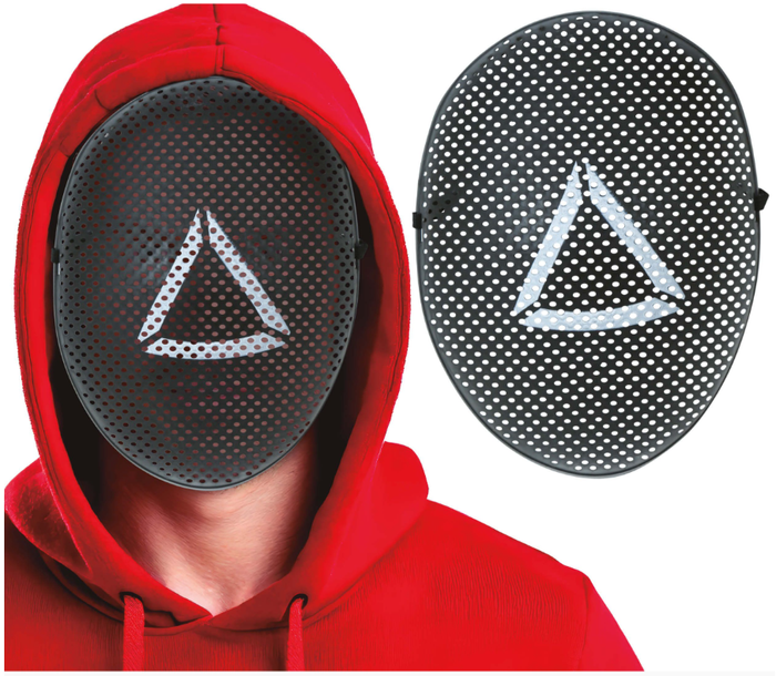 Maska Squid Game trójkąt żołnierz Guirca