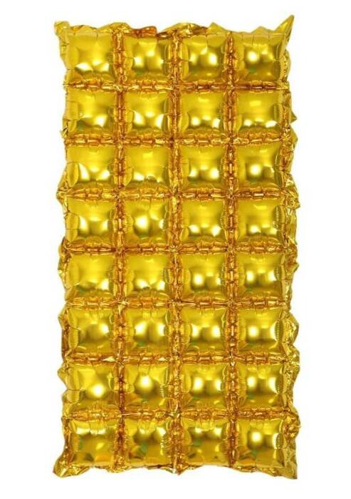 Panel Ścianka balonowa ZŁOTA 140x74cm