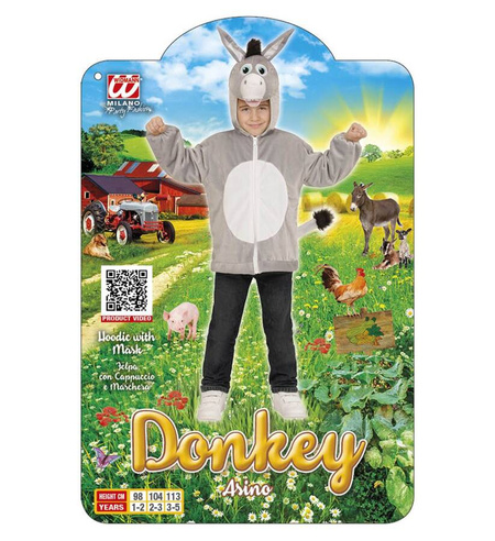 Strój Osiołek dla dziecka rozmiar 104