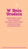 Kartka urodzinowa Urodzinowe Vouchery dla NIEJ