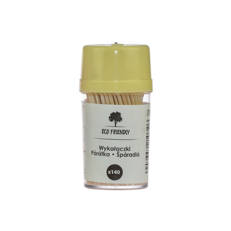 Wykałaczki drewniane 6,5 cm 140 szt.