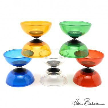 Diabolo Tornado Cristal TRANSPARENTNY Mr Babache