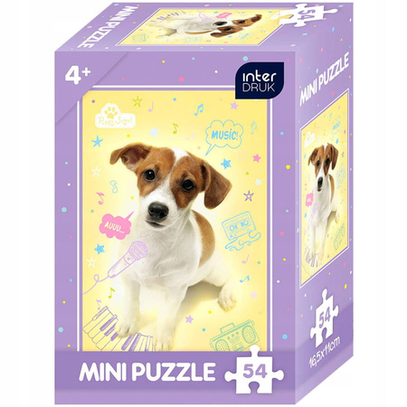 Puzzle MINI 54 elementy Mix wzorów