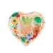 Balon foliowy serce z kwiatami Mum is the Best Dzień Matki 45 cm