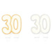 Świeczka urodzinowa na tort "30"
