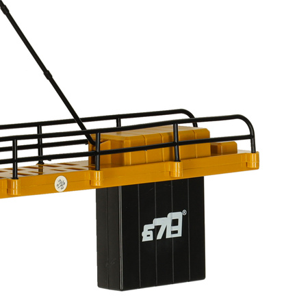 Dźwig Żuraw budowlany zdalnie sterowany RC z hakiem 4CH 128cm