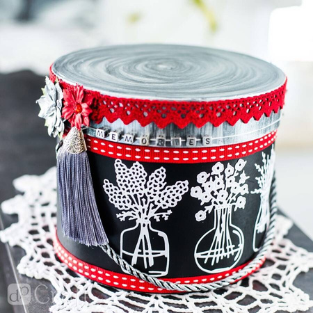 Koronka bawełniana samoprzylepna 1,8 m