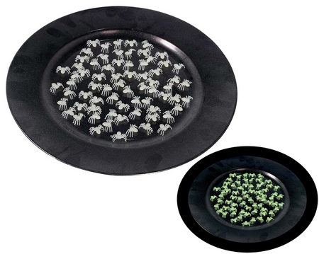 Konfetti Pająki Halloween świecące w ciemności 70 szt.