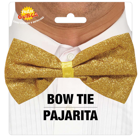 Muszka mucha brokatowa 12 cm Sylwester Karnawał