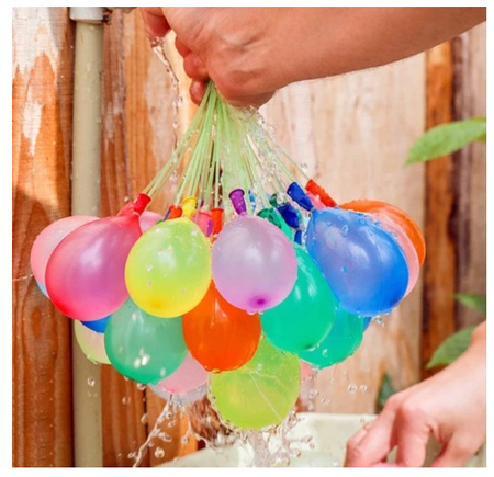 Balony Wodne Bomby 37 szt + nasadka z gwintem