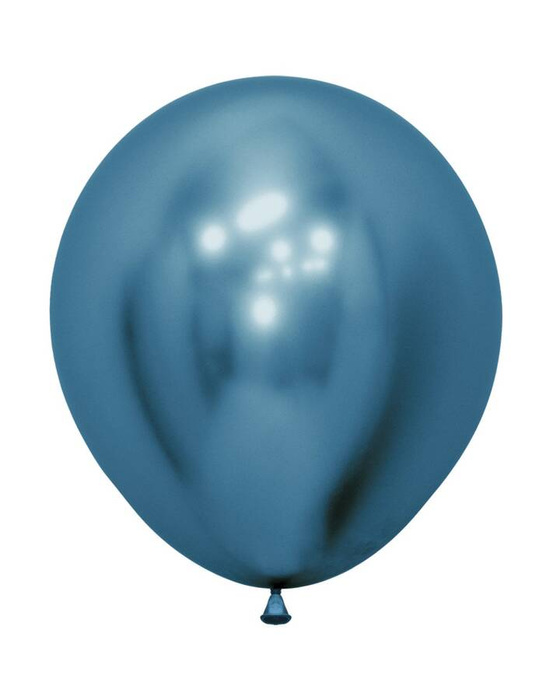 Balony Sempertex Chrome Shiny Reflex Blue 18 cali 1 szt.