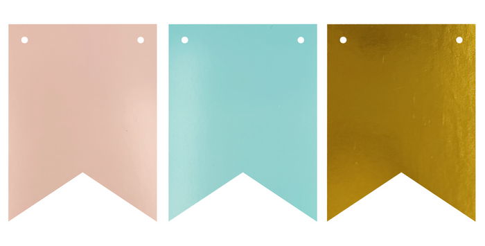 Baner girlanda DIY 12 szt. kolor do wyboru