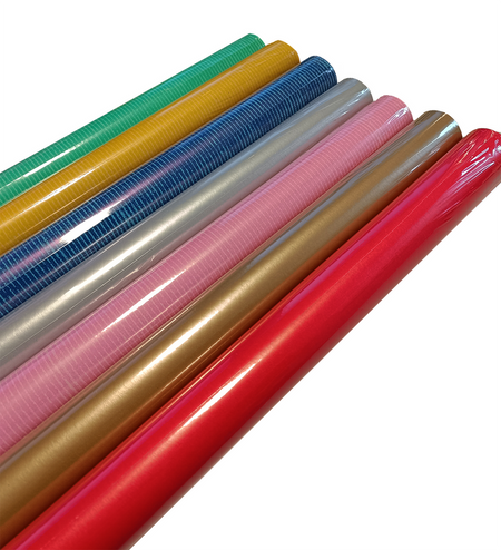 Papier ozdobny do pakowania prezentów JEDNOKOLOROWY PanDragon mix