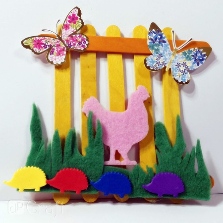 Patyczki kreatywne kolorowe 50 szt.