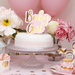 Topper dekoracyjny na tort Baby Shower - Baby Girl