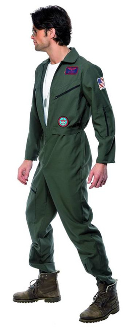 Pilot Strój dla dorosłych top gun