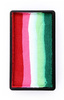 Farba do twarzy Split Cake 28g RED/ PINK/ WHITE/ LIME/ GREEN PartyXplosion