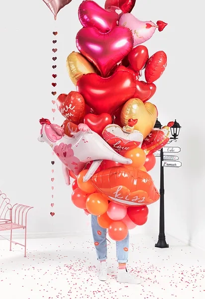 Konfetti SERCA czerwone 1,6 cm 16 g