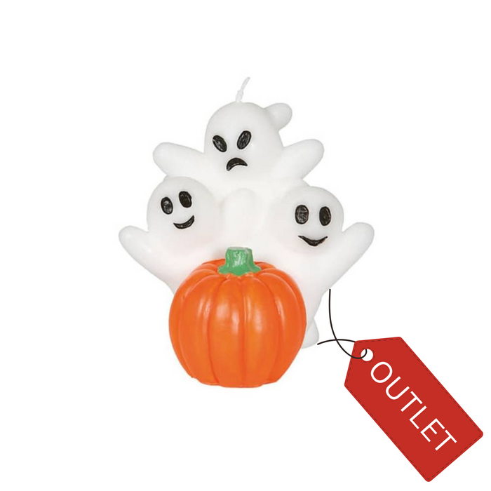 Świeczka halloweenowe duszki 1szt - OUTLET - uszkodzona