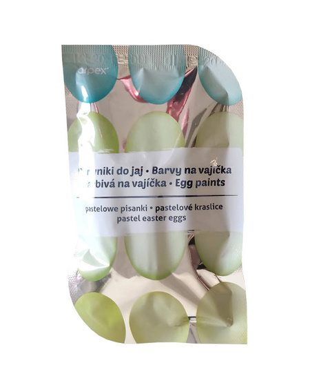 Barwniki do jajek wielkanocnych Pastelowe mix kolorów