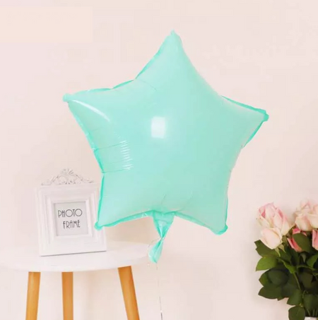 Gwiazdka PASTELOWA balon foliowy 18"