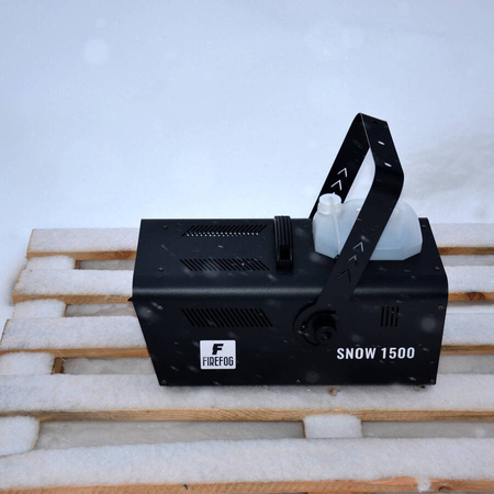 Wytwornica śniegu maszyna do wytwarzania śniegu 1500W Snow1500 DMX pilot