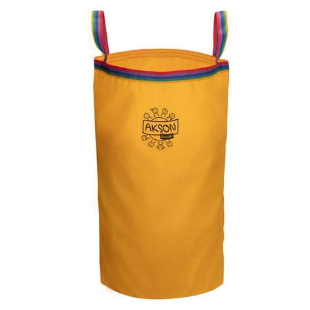 Worek do skakania 80 cm żółty - OUTLET - przybrudzony materiał