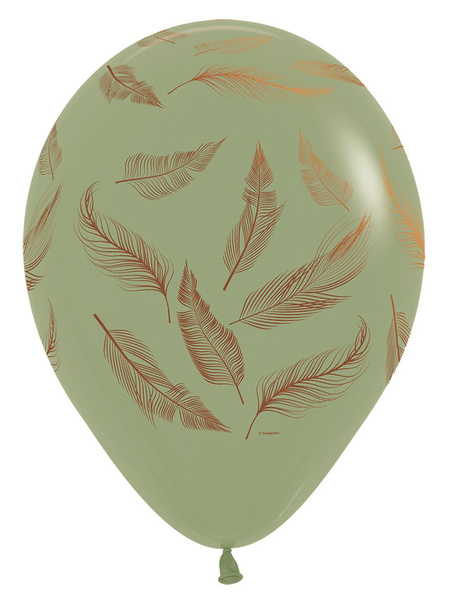 Balon Sempertex Feathers Piórka 12 cali 1 szt. mix
