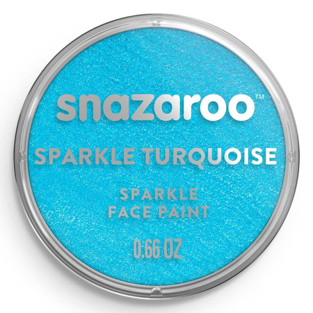 Farba do twarzy i ciała SPARKLE z połyskiem Snazaroo 18 g