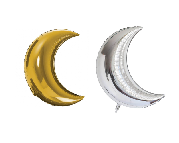 Księżyc balon foliowy 48 x 70 cm