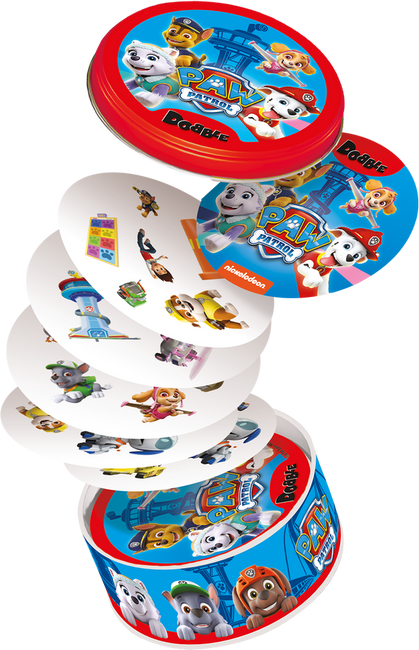 Gra rodzinna towarzyska Dobble Psi Patrol