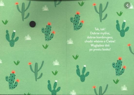 Kartka okolicznościowa uniwersalna "I kto jest dzisiaj najpiękniejszy" przypinka LAMA