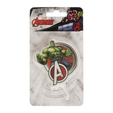 Świeczka urodzinowa na tort Hulk Marvel 7,5 cm