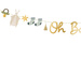 Baner girlanda OH BABY Baby Shower 2,5m