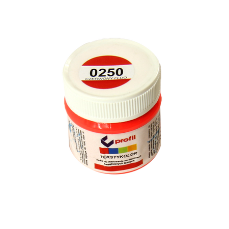 Farba do tkanin jasnych FLUO 50ml PROFIL