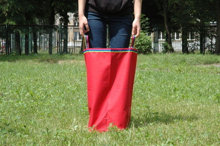 Worek do skakania 70 cm żółty - OUTLET- przybrudzenie