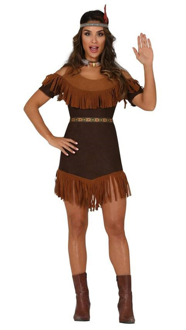 Indianka Pocahontas strój damski - OUTLET - brak paska