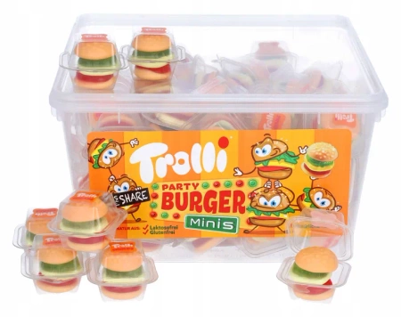 Żelki Mini Burger 60 szt. po 10 g