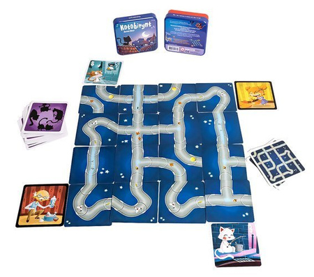 Gra planszowa familijna Kotobirynt Rebel