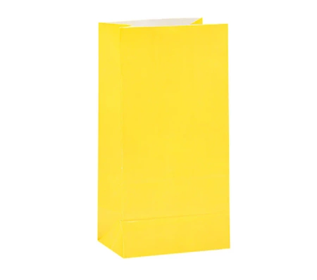 Torebki na słodycze prezenty dla gości kolorowe neonowe 10 szt.