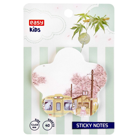 Karteczki kartki samoprzylepne okrągłe mix wzorów