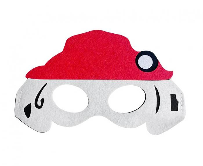 Maska filcowa Piesek jak Psi Patrol Marshall