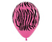 Balon Sempertex Zebra 12'' 1 szt różowa